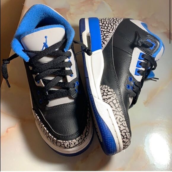 Jordan 3 Jordan 11 black and royal - Picture 2 of 3